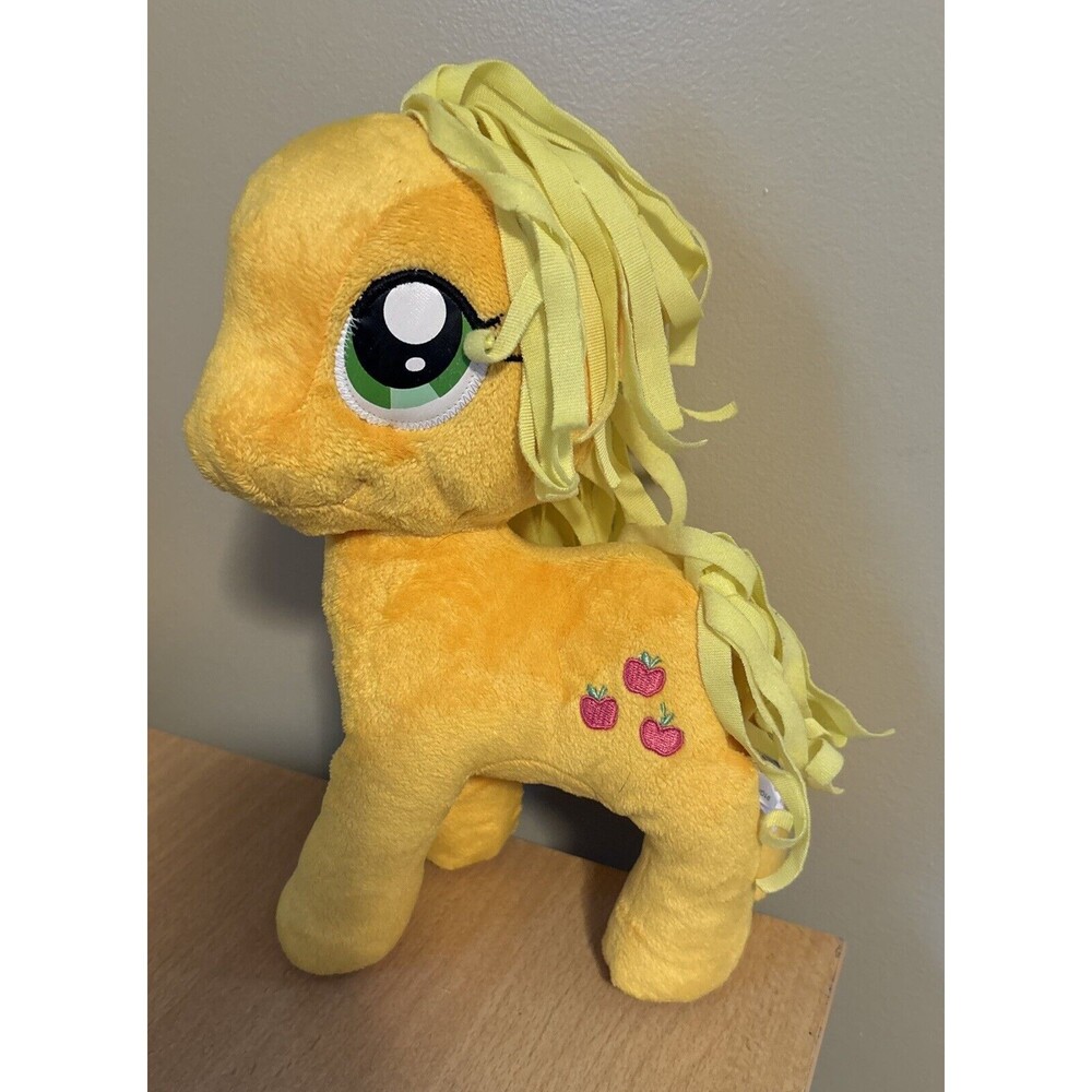 My Little Pony 12” apple Jacks Yellow Plush Stuffed 2013 Animal-Preowned-Funrise